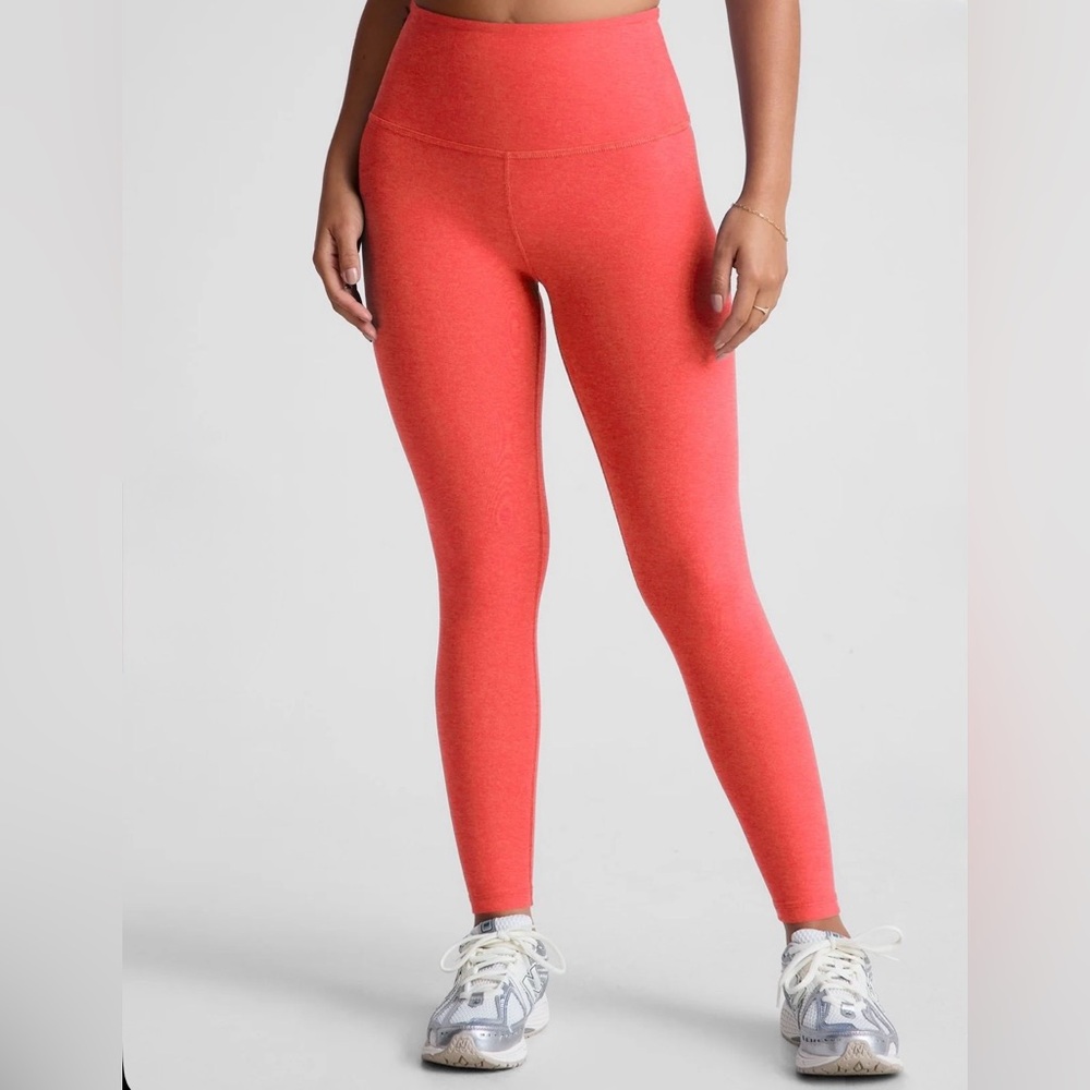Beyond Yoga Coral High-Waist Leggings